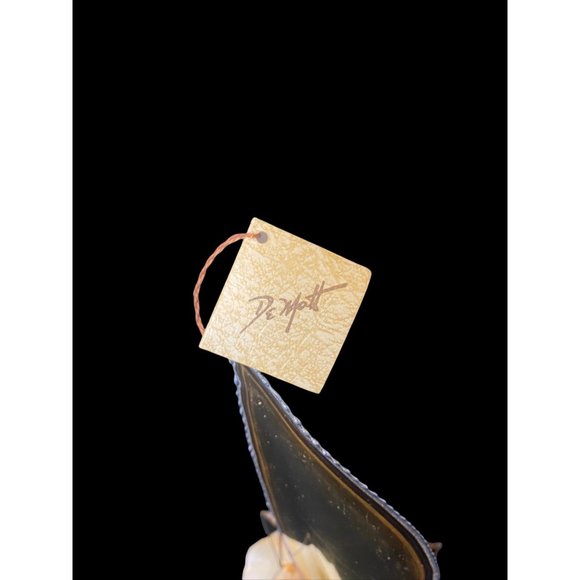 DeMott Brass Sailboat NWT Sailboat Made Of Brass, Copper and Steel Mounted On I - Picture 12 of 15